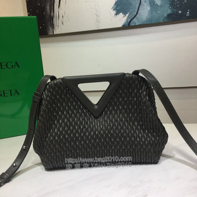 Bottega veneta高端女包 8546B BV寶緹嘉2021包包最新triangle倒三角手提單肩斜挎包三角包  gxz1258